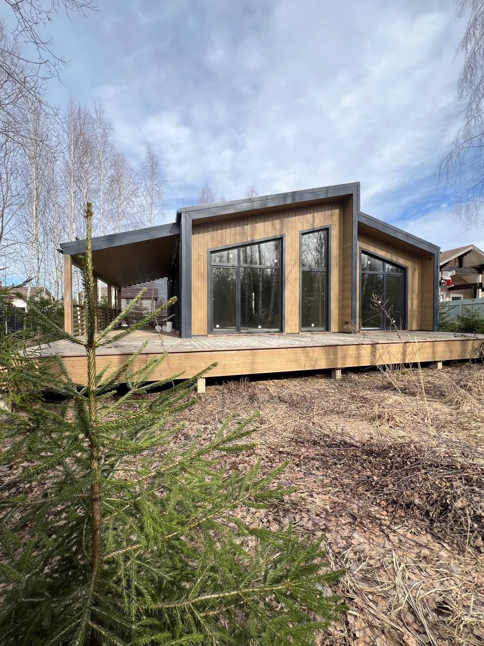 Построенный дом