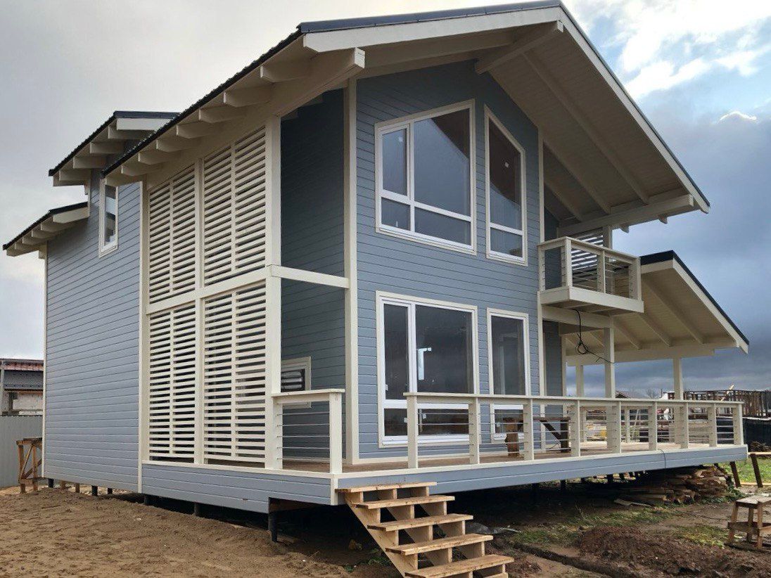 Построенный дом