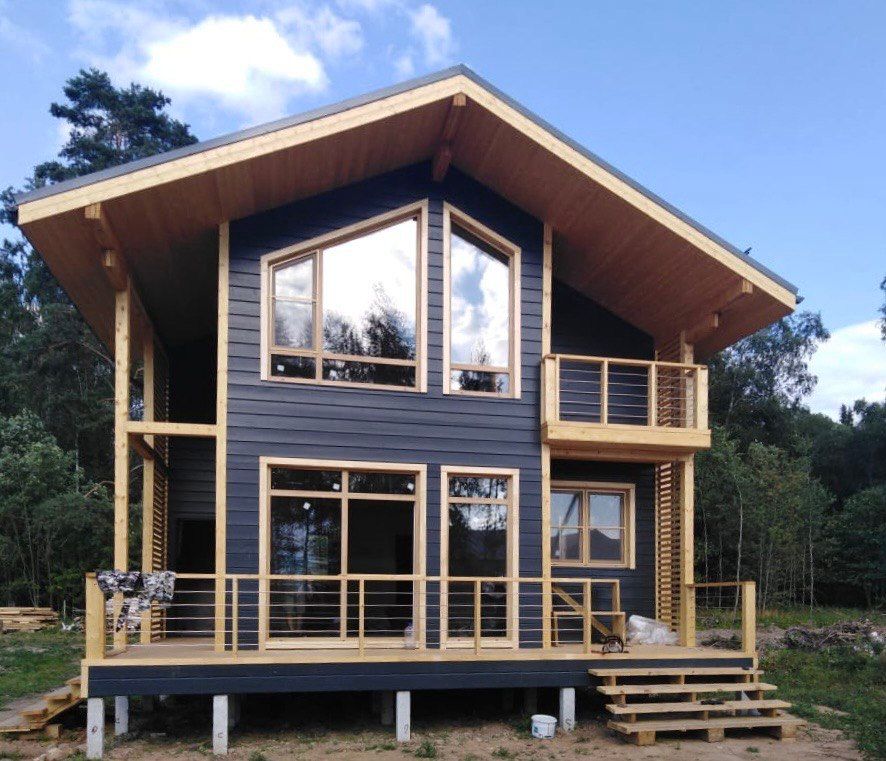 Построенный дом