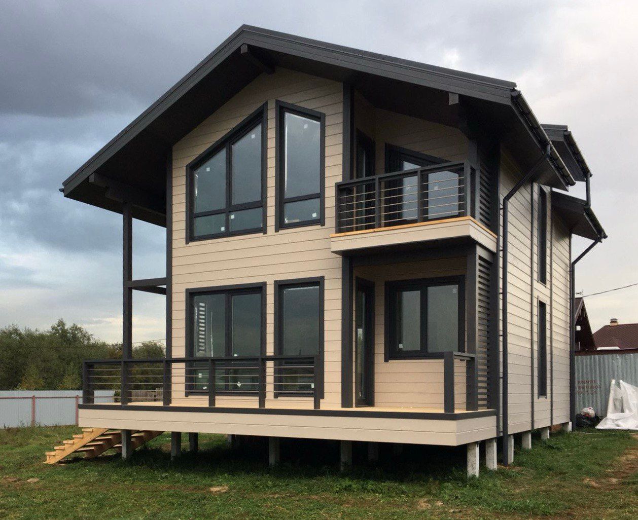 Построенный дом